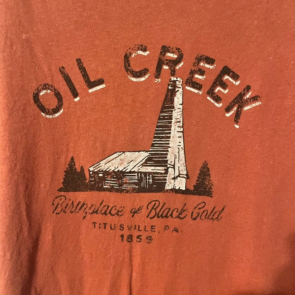 Steel City Clothing Co Oil Creek shirt of the month Graphic T-Shirt - Picture 2 of 4